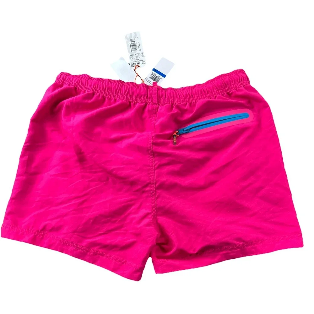 Superdry Beach Volley Swim Shorts Mens XL Sunblast Pink Blue Trunks M30010AT